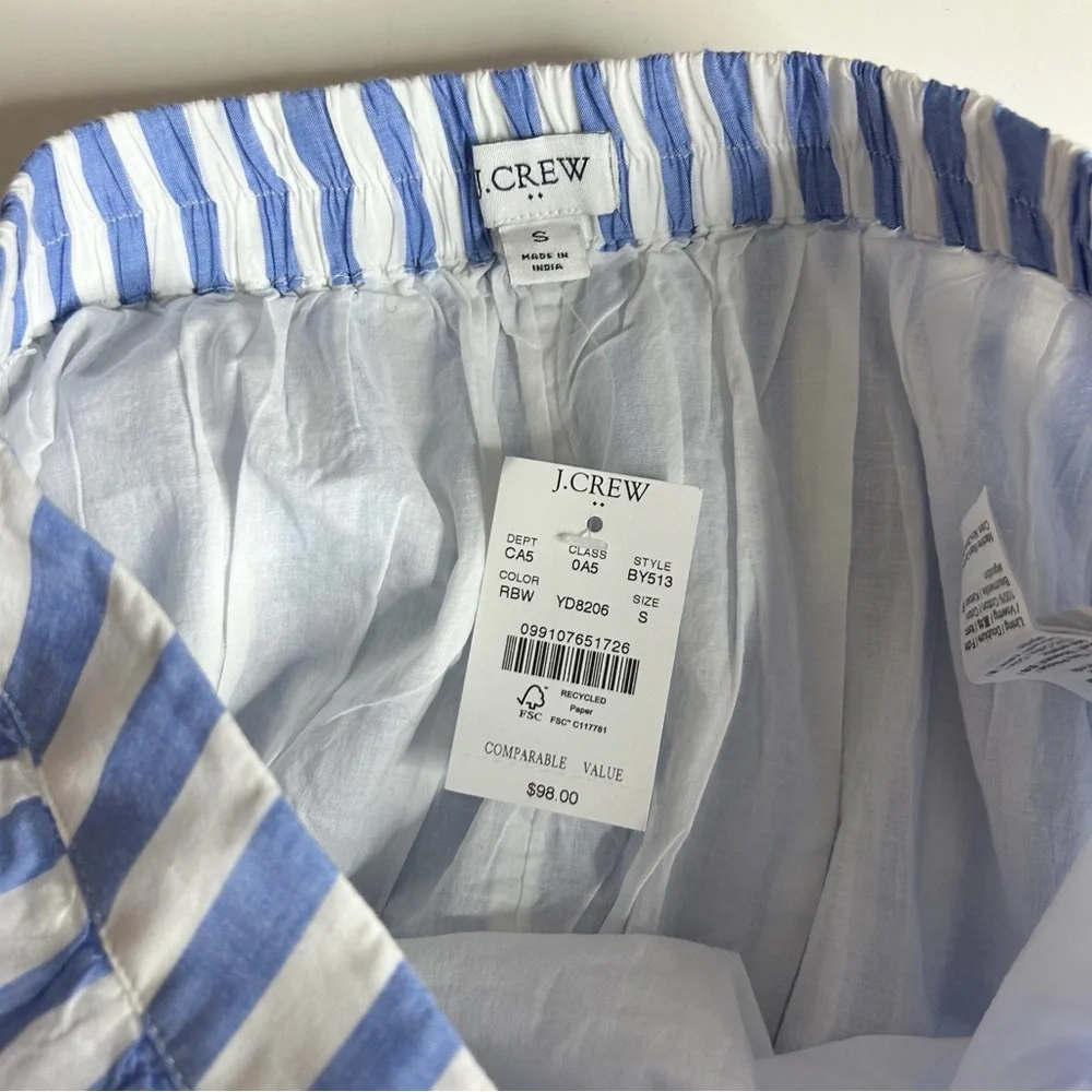 NWT J.Crew Tiered midi skirt (Size small) - Picture 8 of 8